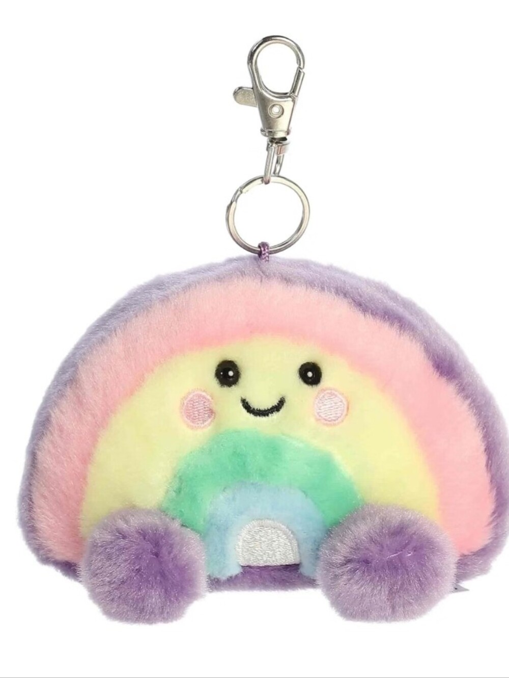 Vivi Rainbow Plush Clip-On